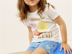 Name It bright white top happy